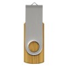 4GB Bamboo USB Drives Silver